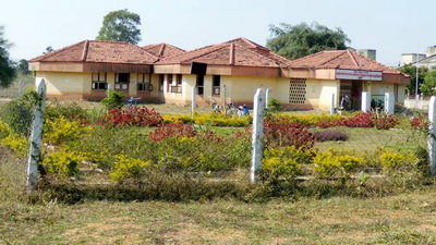 Campus Building and Playground